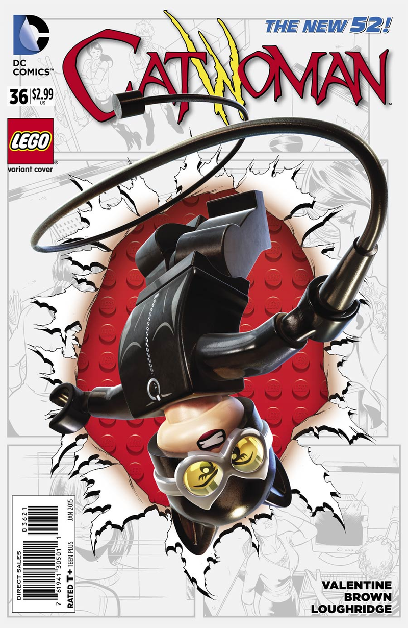 Illustration for article titled Week four of DC Comics Lego variant covers